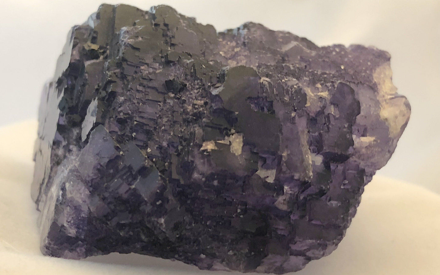 Purple Fluorite - La Viesca Mine, Spain | Of Coins & Crystals