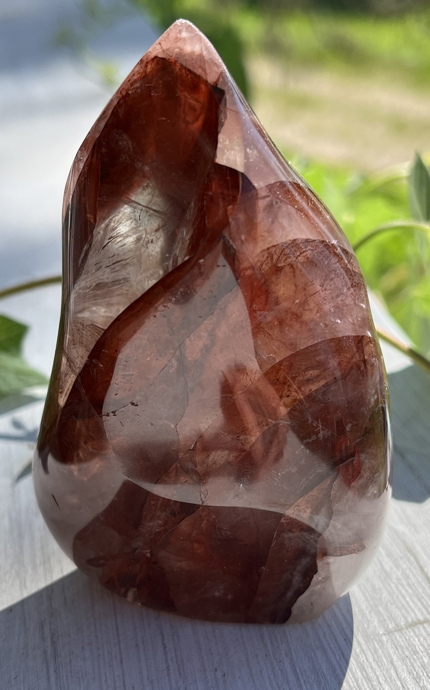 Hematoid Quartz Flame 1