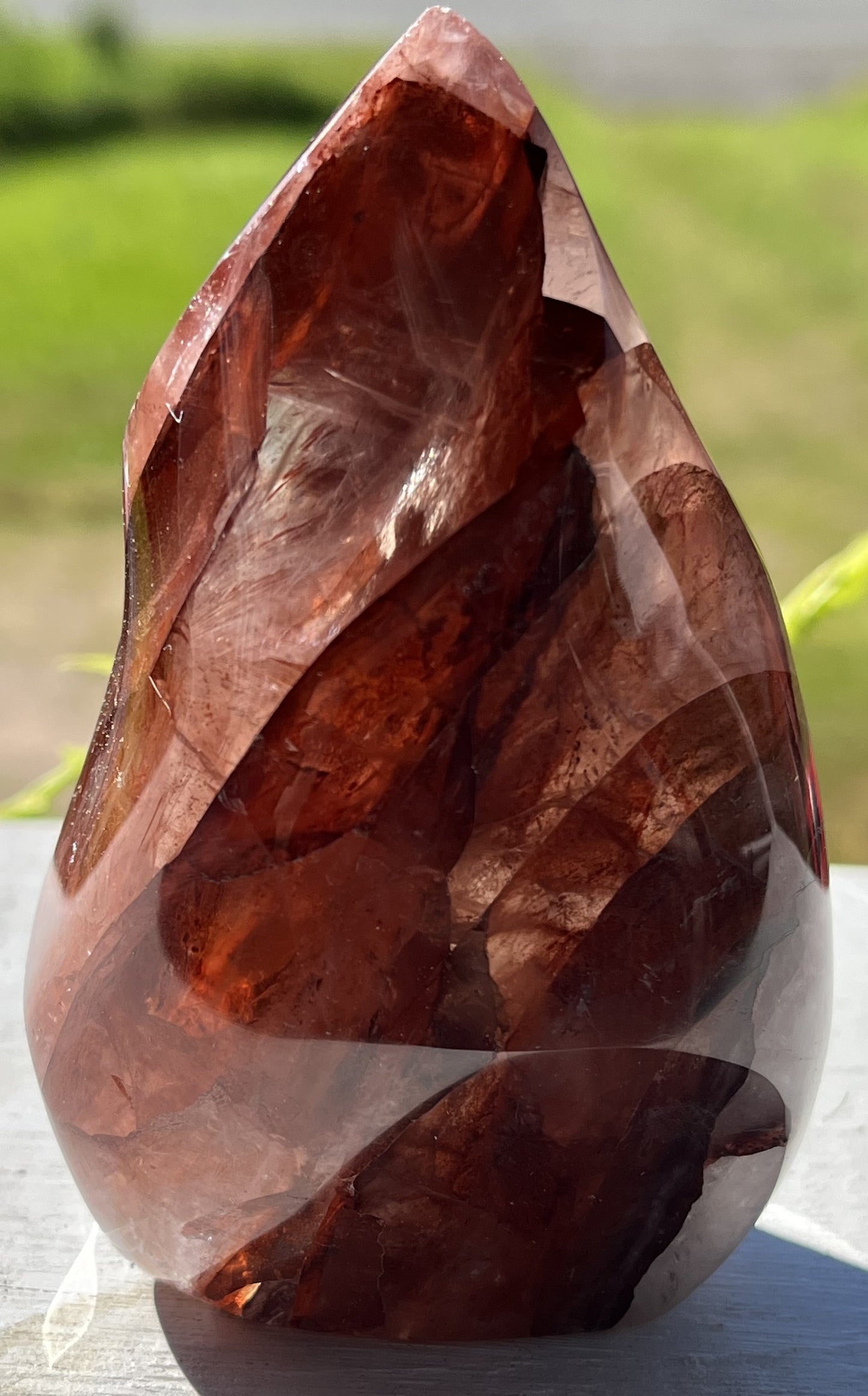 Hematoid Quartz Flame 1