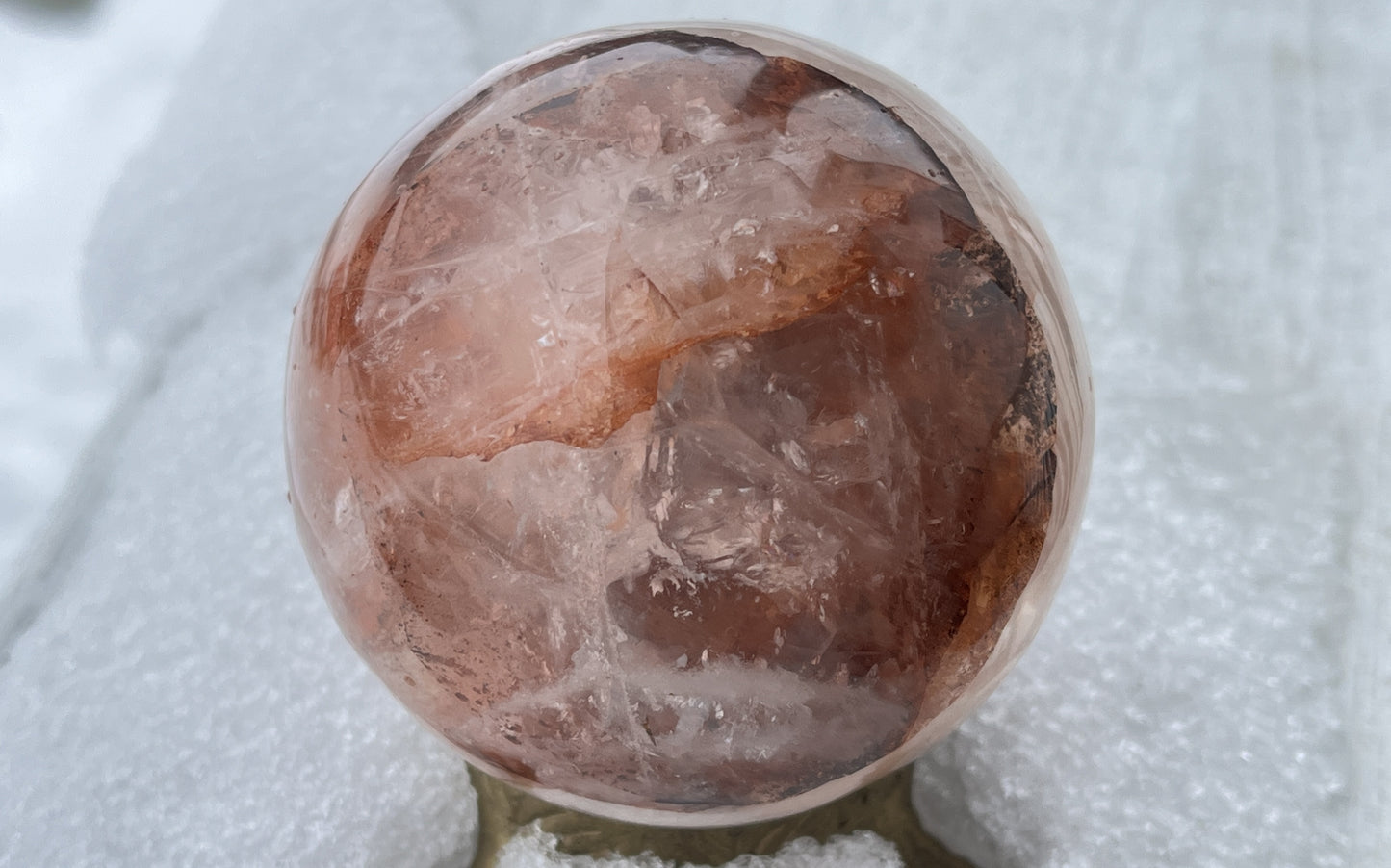 Hematoid Quartz Sphere