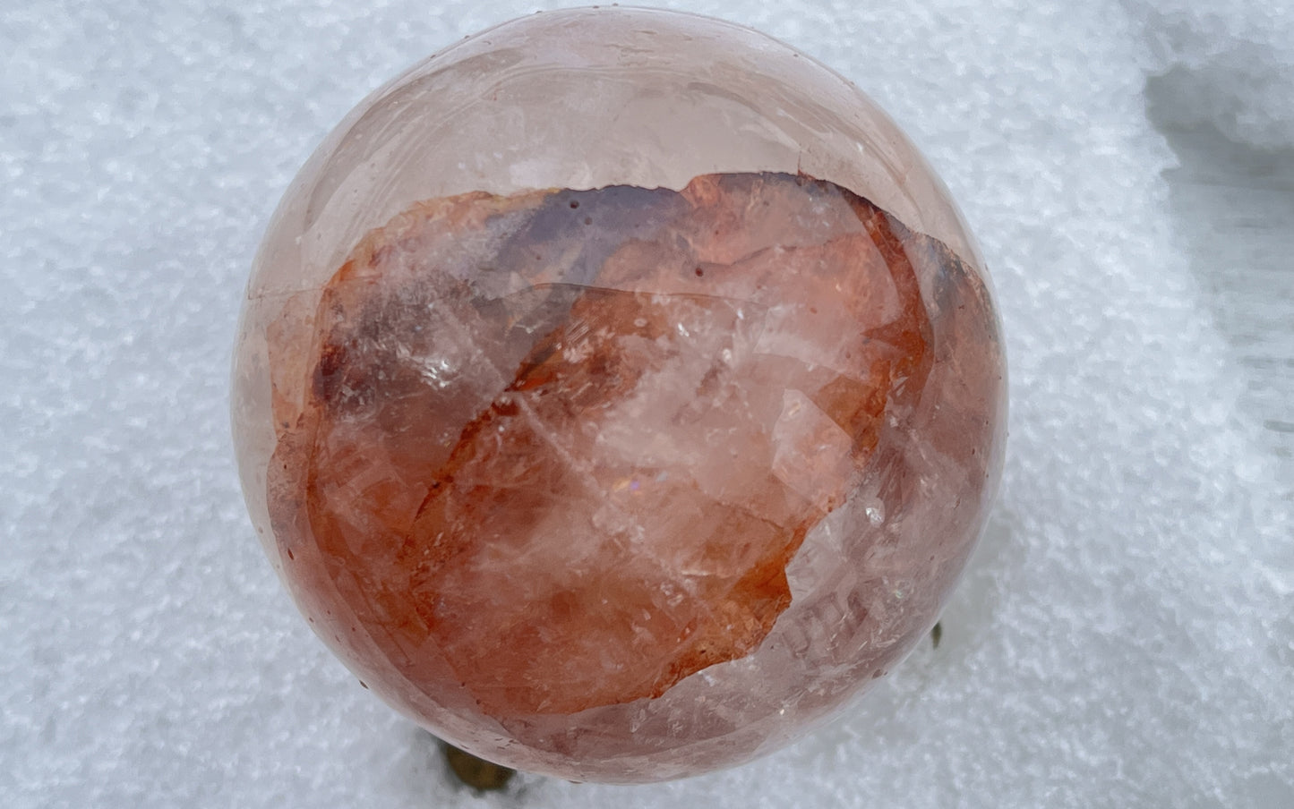 Hematoid Quartz Sphere
