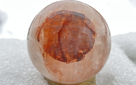 Hematoid Quartz Sphere