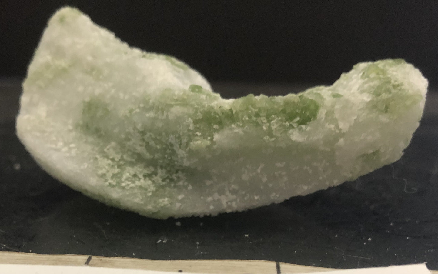Pargasite in Marble, Vietnam 1 | Of Coins & Crystals