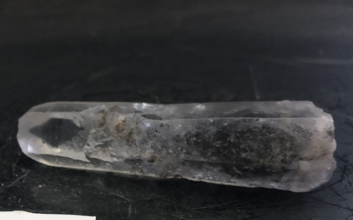 Quartz with Graphite, Sichuan, China | Of Coins & Crystals