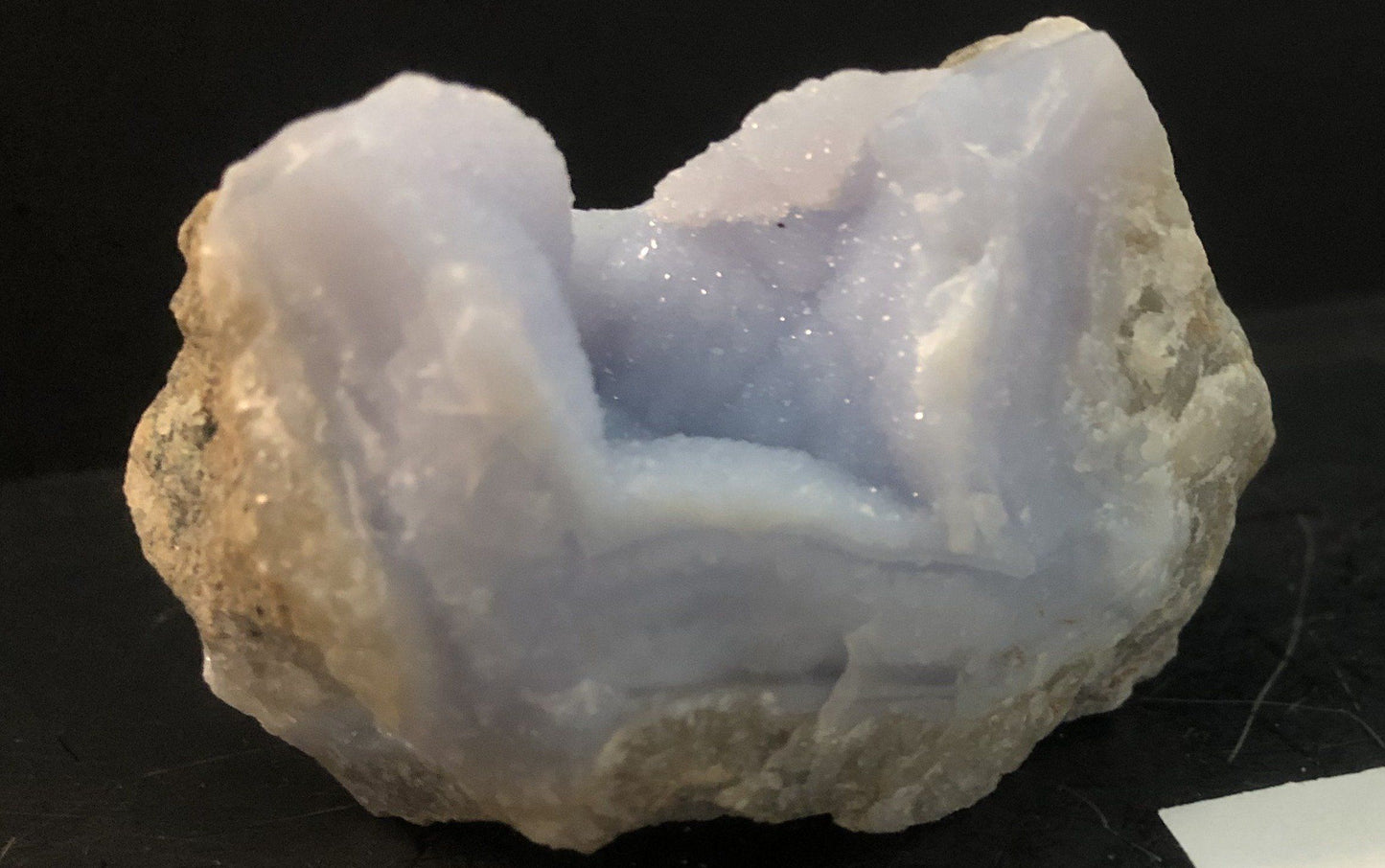 Blue Chalcedony Drusy 29  - Malawi | Of Coins & Crystals