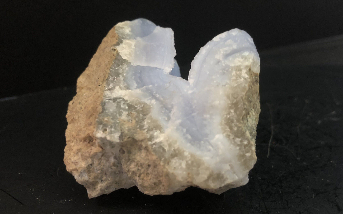 Blue Chalcedony Drusy 29  - Malawi | Of Coins & Crystals