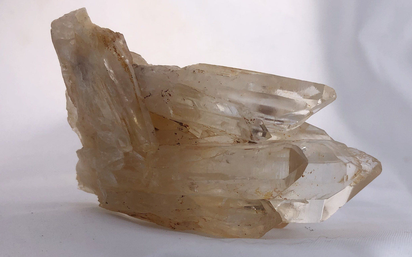 Cascading Citrine Cluster 1 - Congo | Of Coins & Crystals