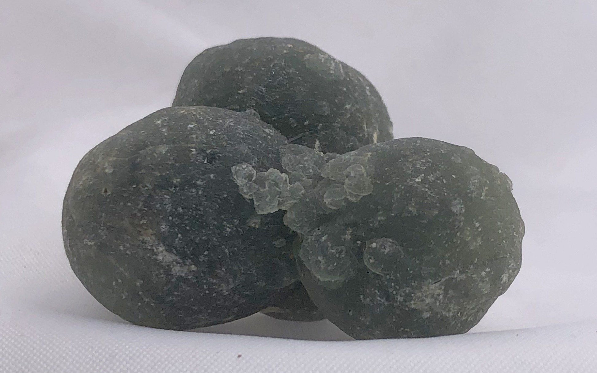 Prehnite/Epidote 3 | Of Coins & Crystals