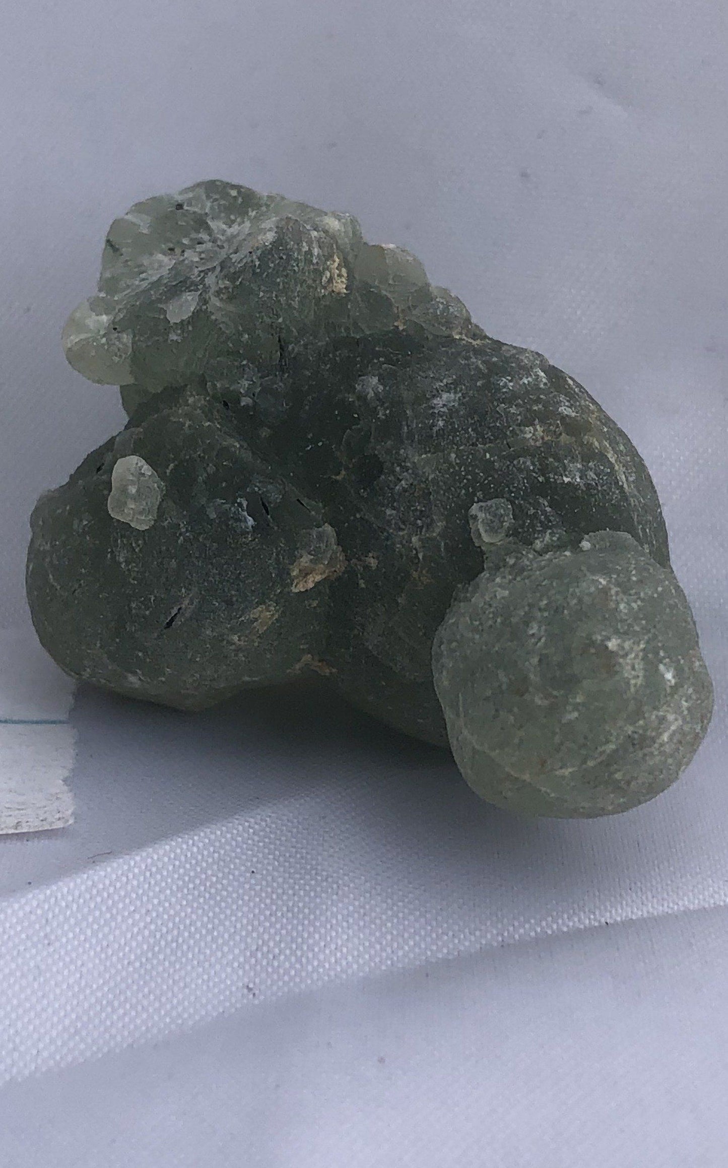 Prehnite/Epidote 1 | Of Coins & Crystals