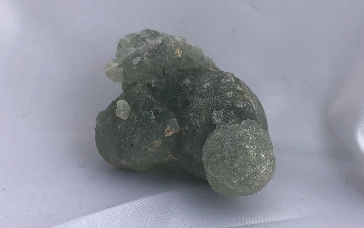 Prehnite/Epidote 1 | Of Coins & Crystals