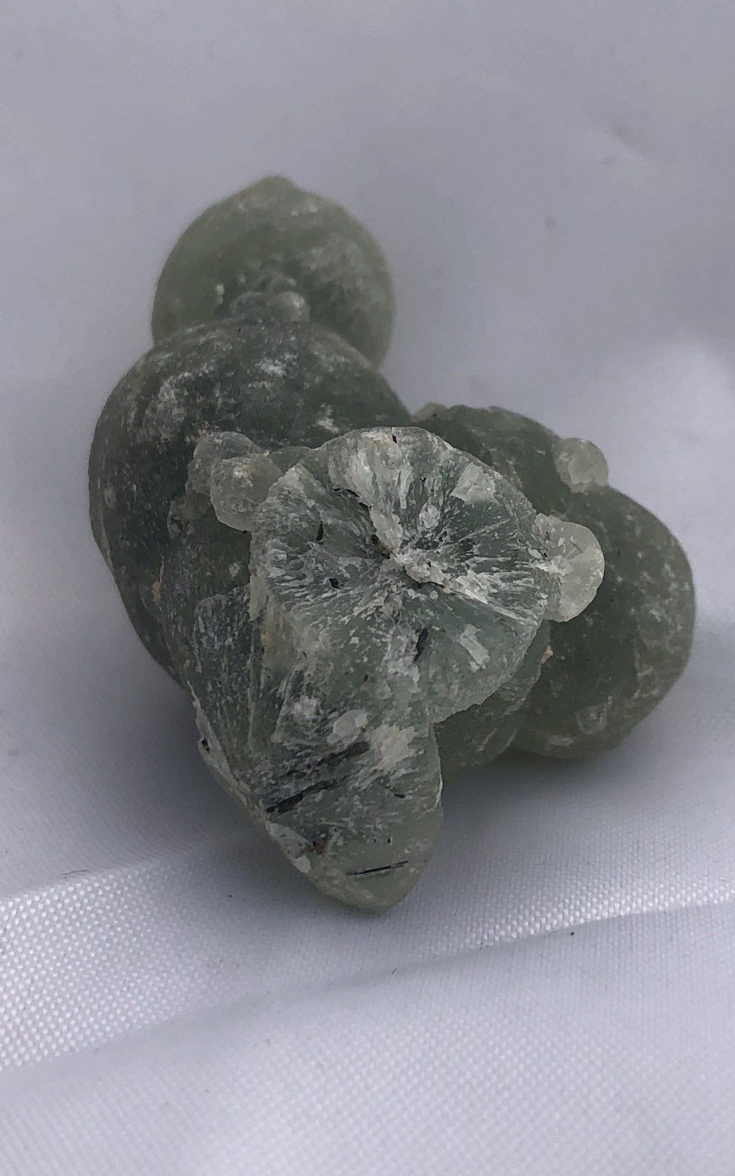 Prehnite/Epidote 1 | Of Coins & Crystals