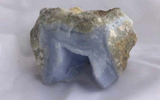 Blue Chalcedony Drusy 29 - Malawi | Of Coins & Crystals