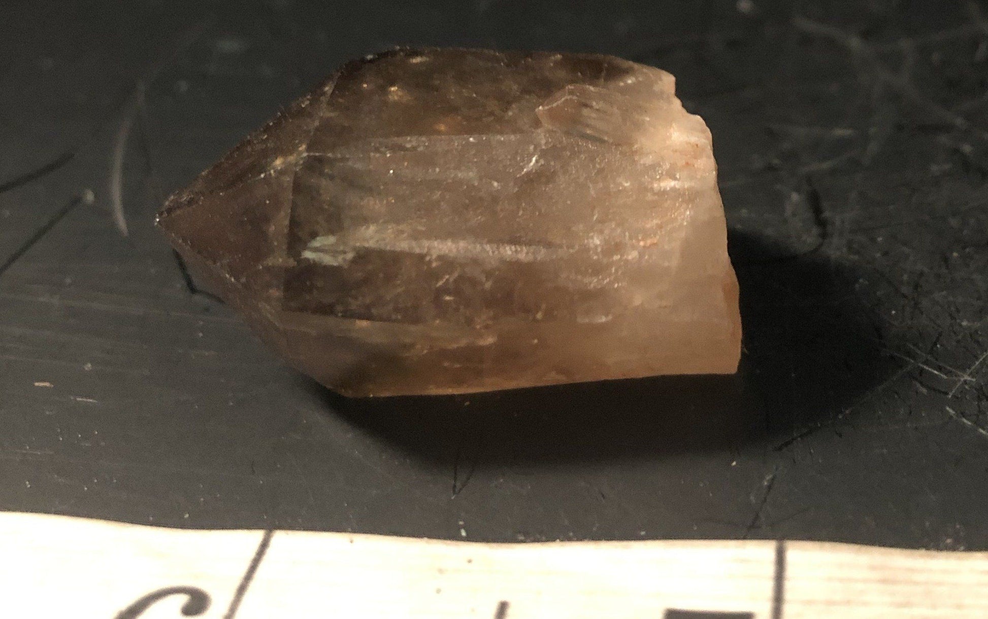 Smoky Congo Citrine Point 5 | Of Coins & Crystals