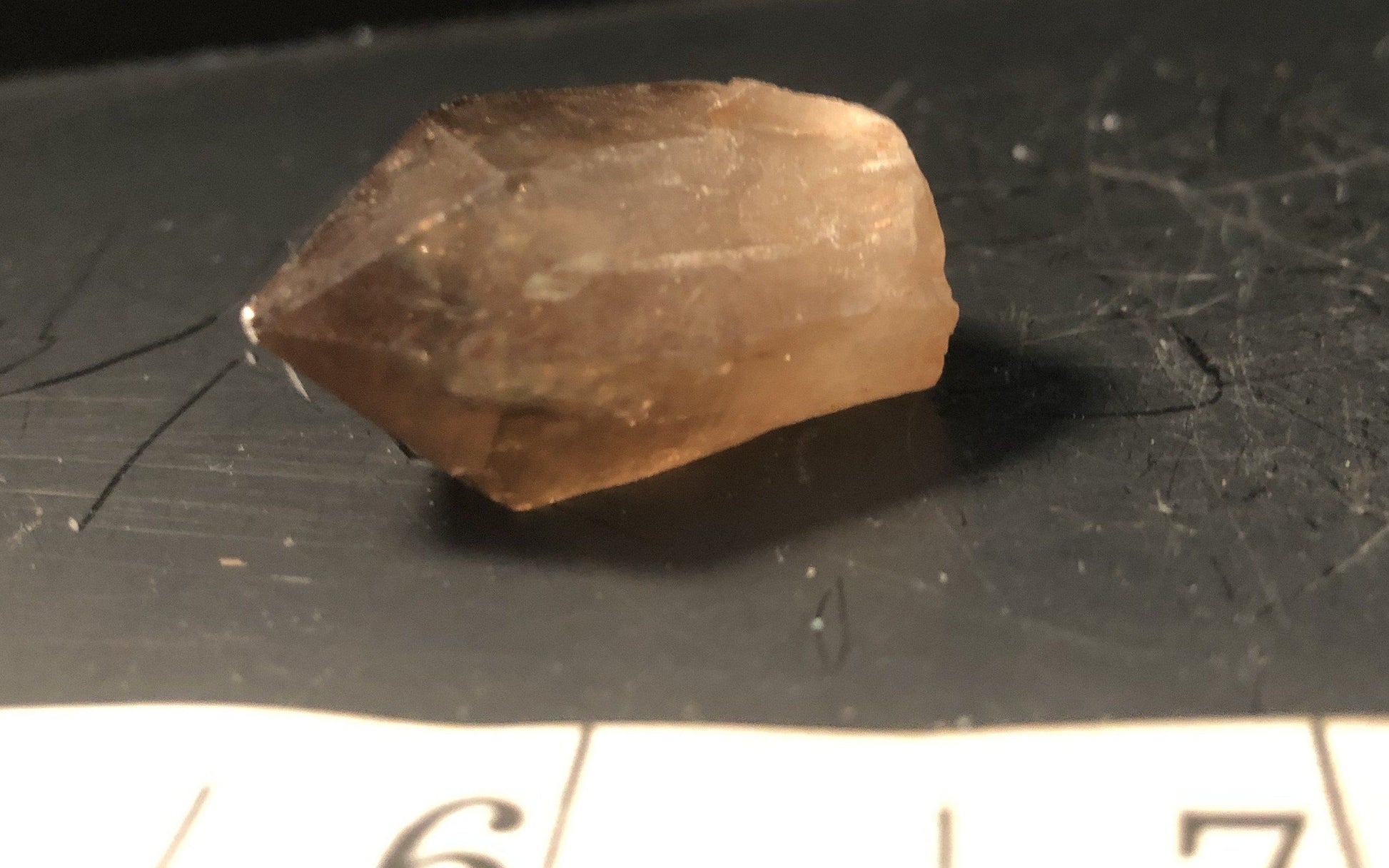 Smoky Congo Citrine Point 5 | Of Coins & Crystals
