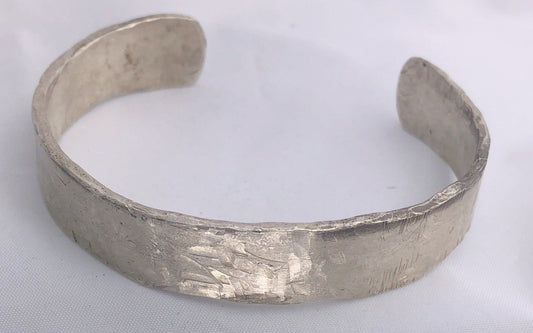 Hand Forged Sterling Silver Bracelet | Of Coins & Crystals