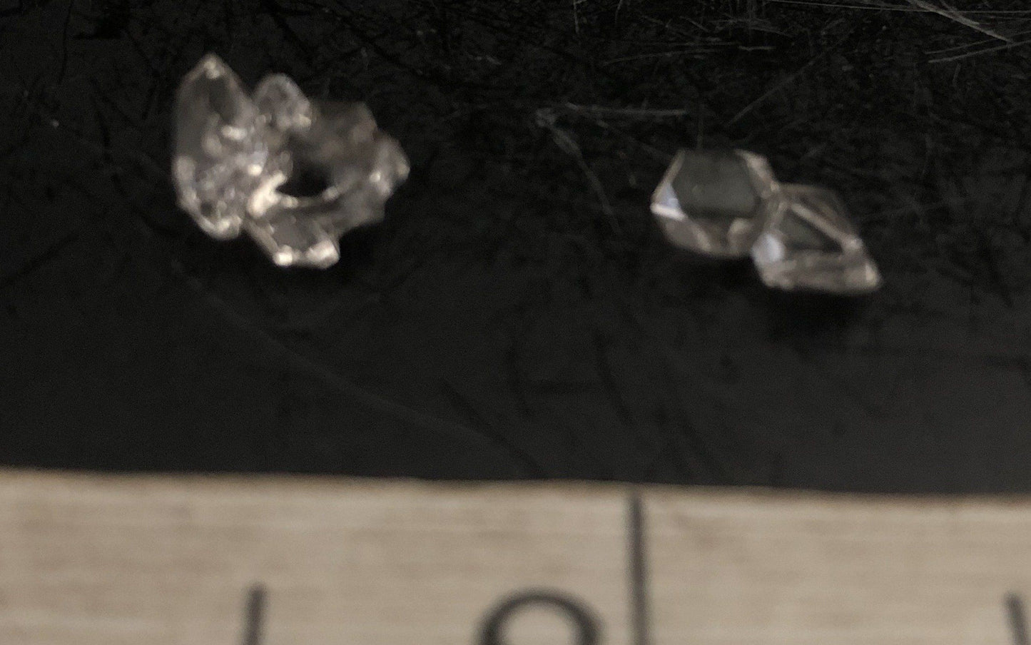 Herkimer Diamond Mini Cluster Pair 1027-13 | Of Coins & Crystals