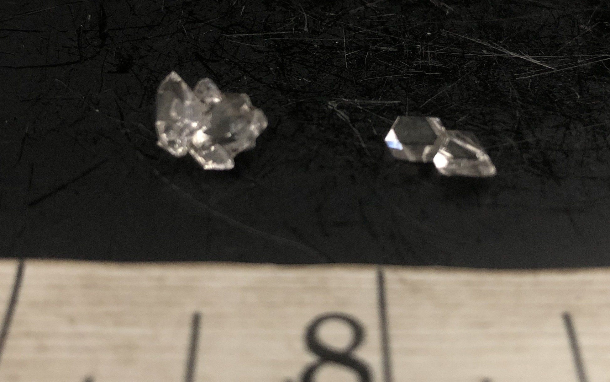 Herkimer Diamond Mini Cluster Pair 1027-13 | Of Coins & Crystals