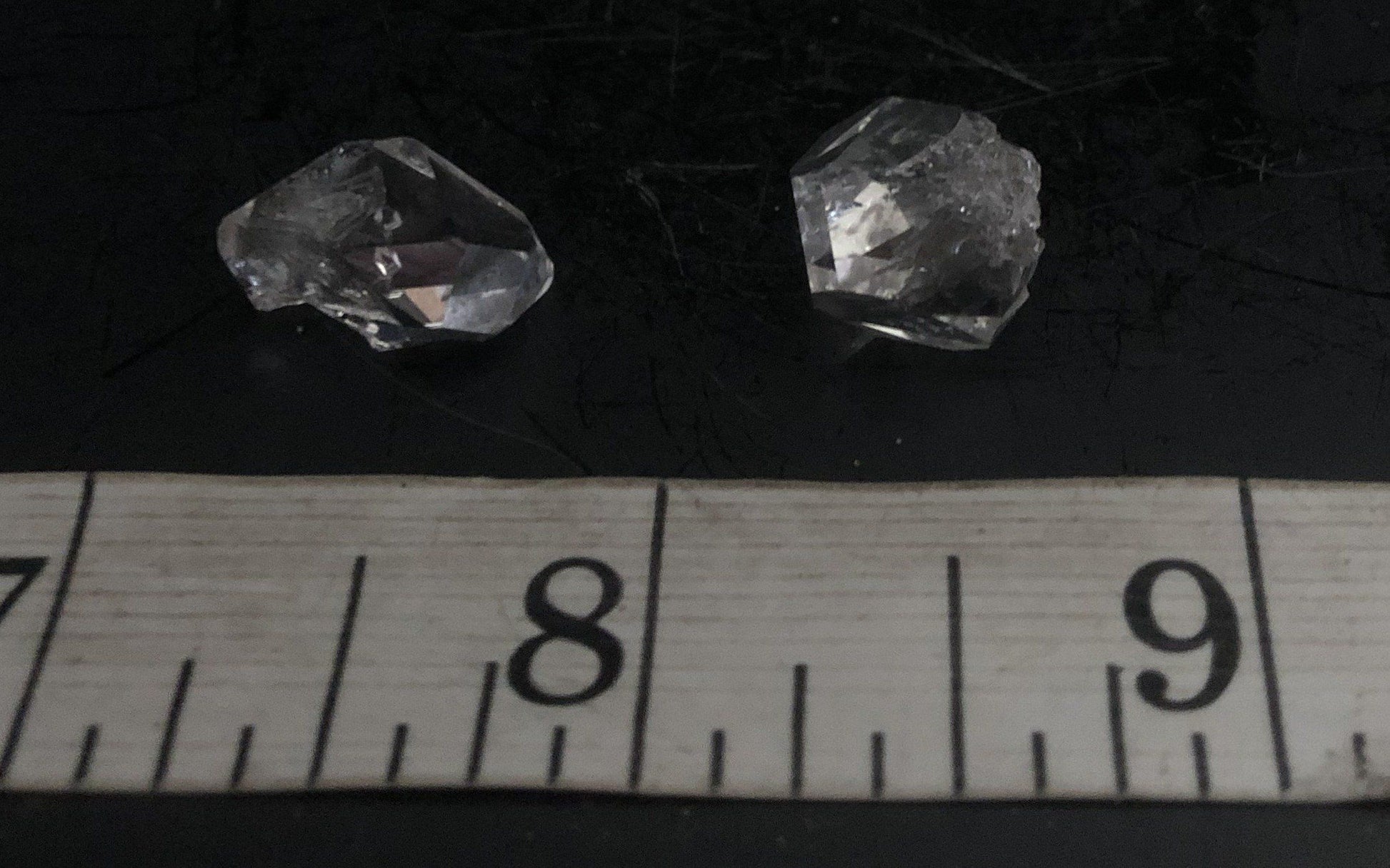 Herkimer Diamond  Pair 1027-23 | Of Coins & Crystals