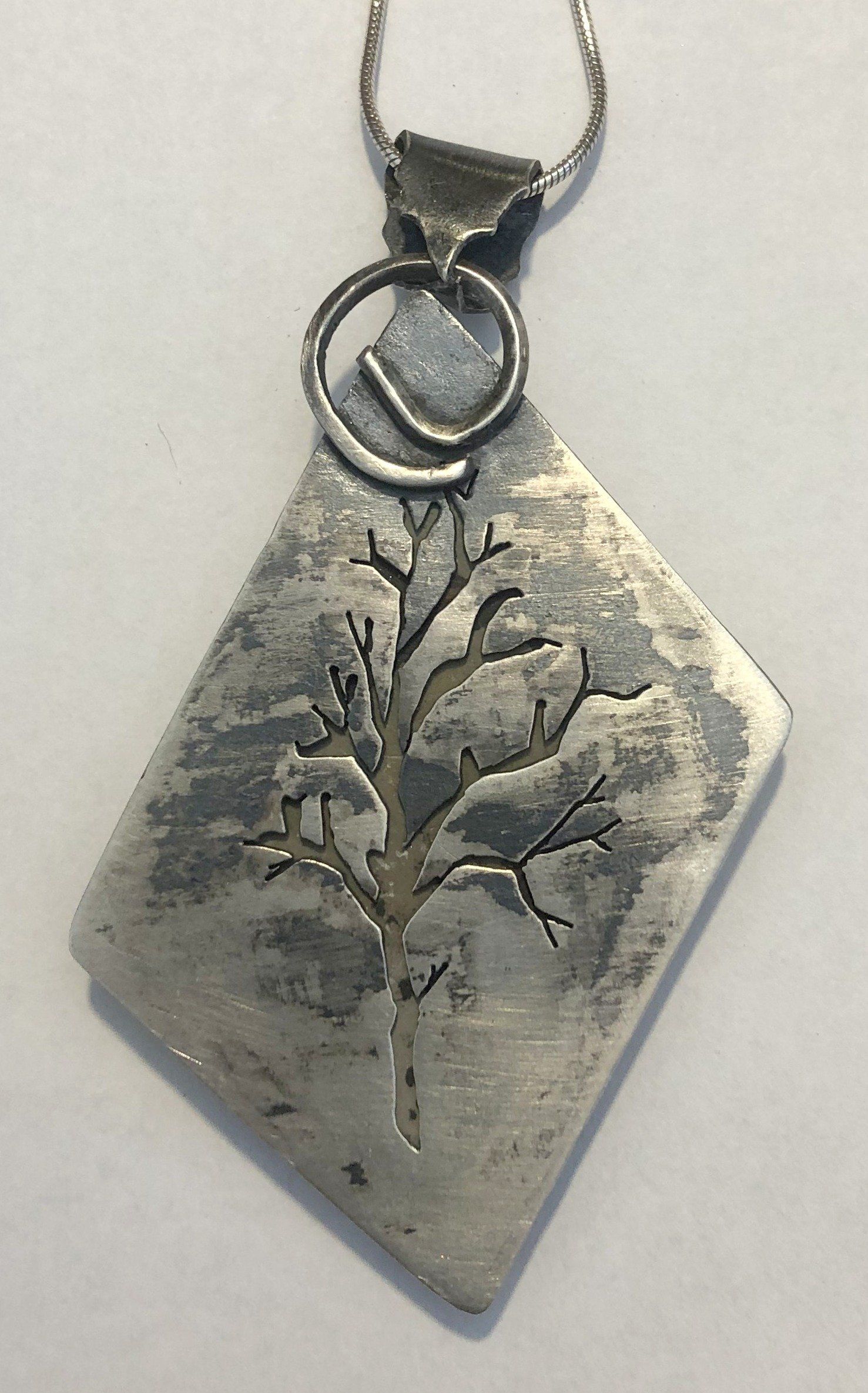 February Dreams - Indian Paint Stone in Sterling Silver | Of Coins & Crystals