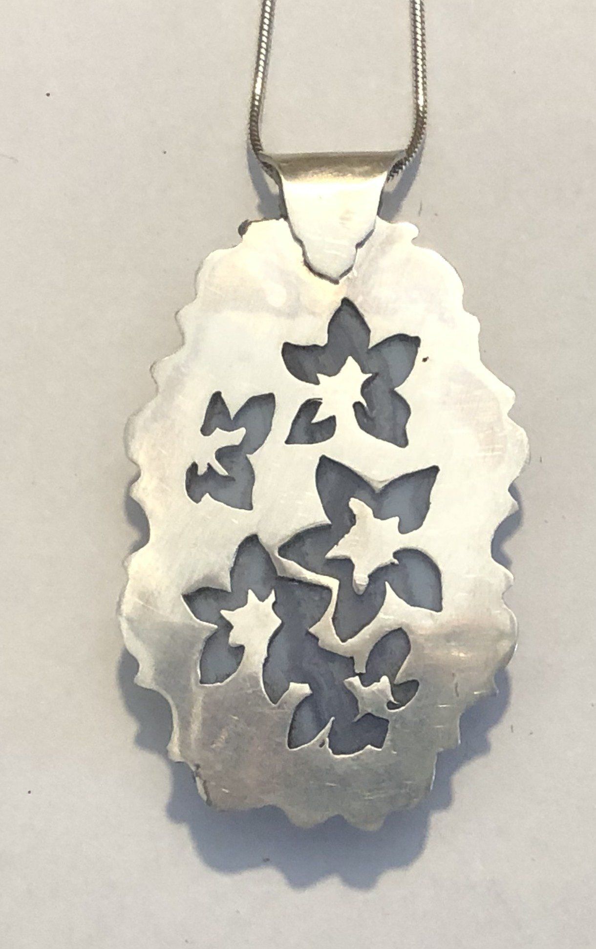 Periwinkle - Blue Lace Agate in Sterling Silver | Of Coins & Crystals