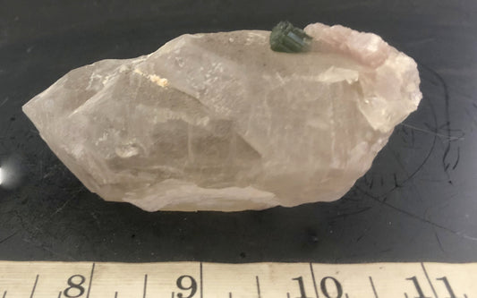 Citrine & Green Tourmaline with Mica | Of Coins & Crystals
