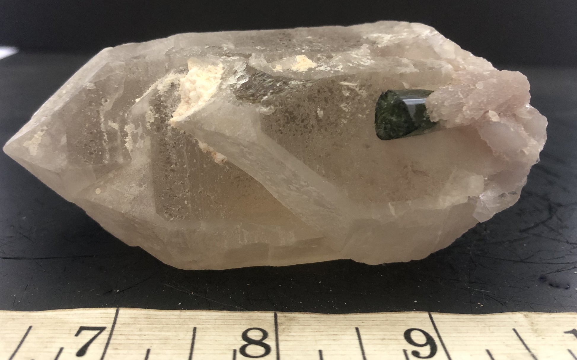 Citrine & Green Tourmaline with Mica | Of Coins & Crystals