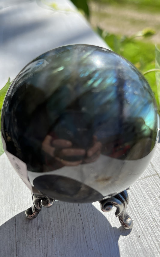 Labradorite Sphere  55 mm