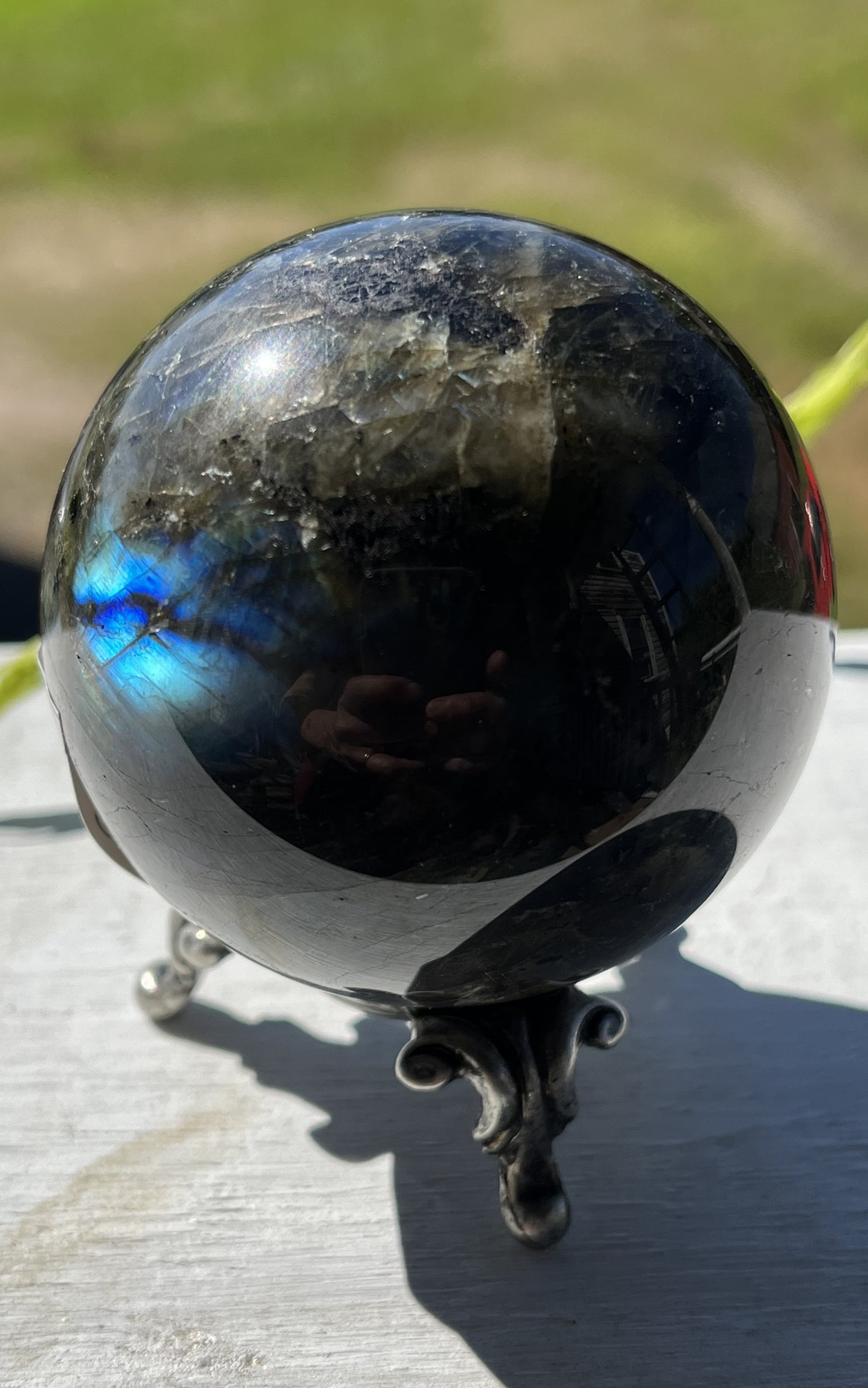 Labradorite Sphere 55 mm