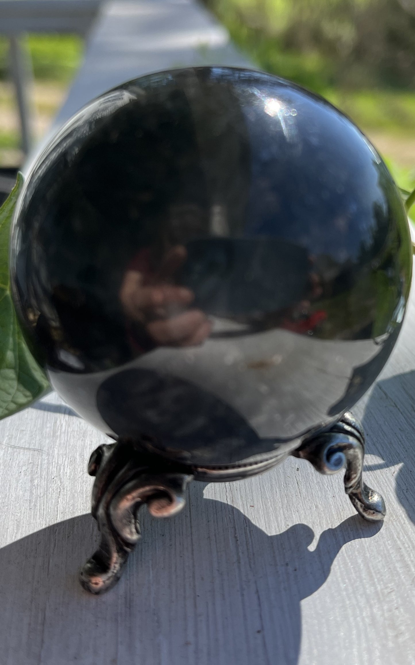 Larvikite Sphere