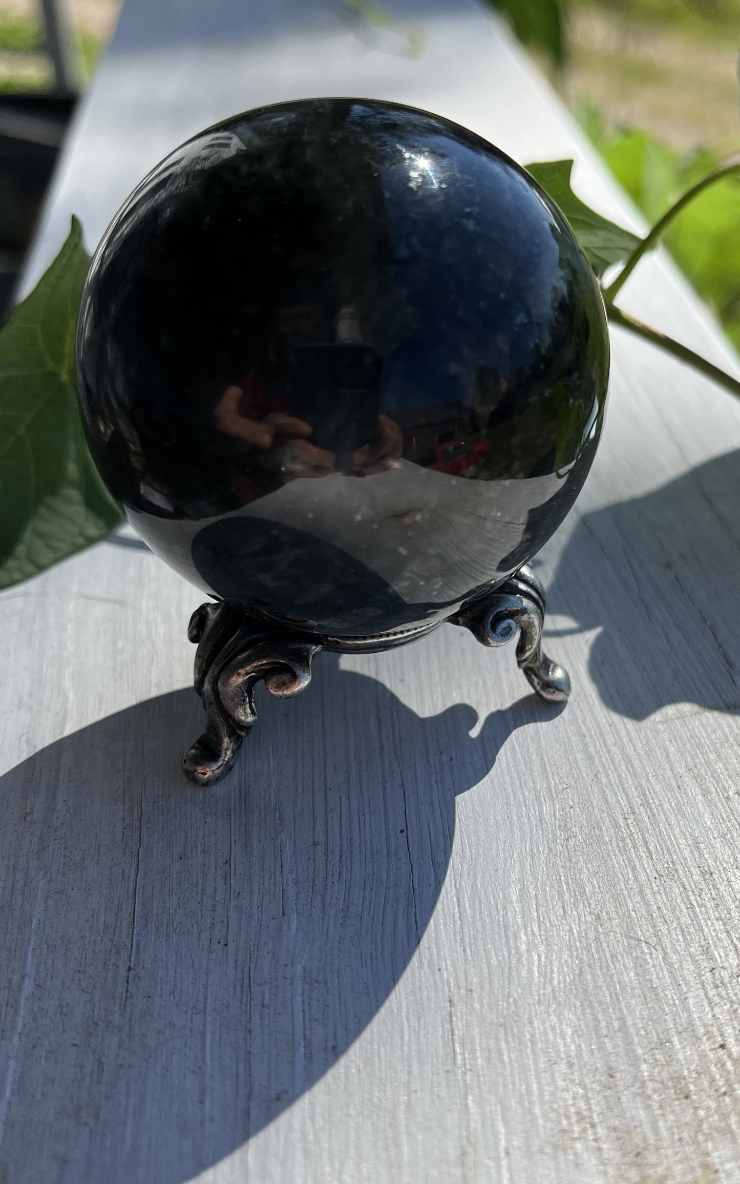 Larvikite Sphere