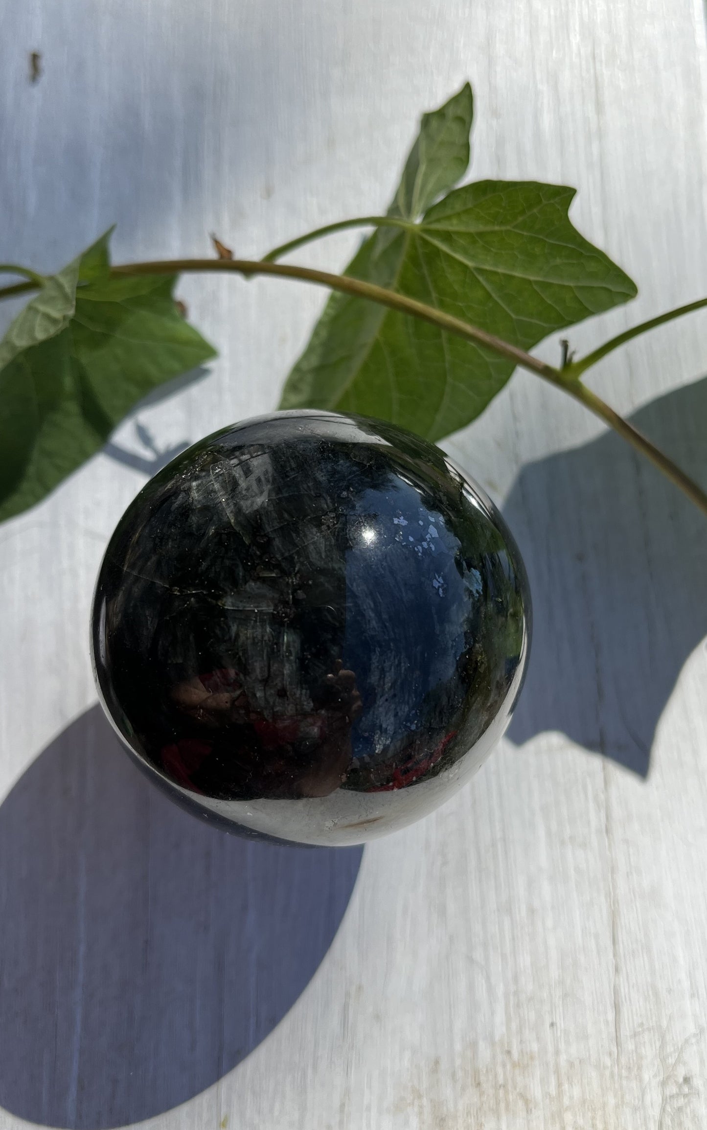 Larvikite Sphere