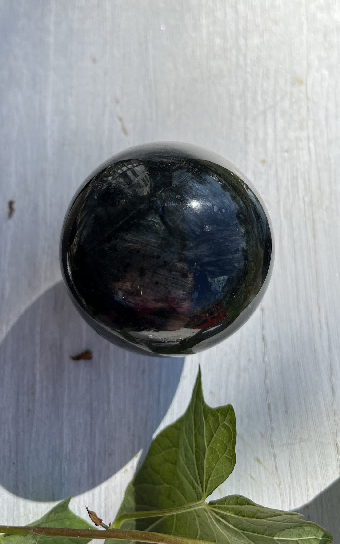 Larvikite Sphere