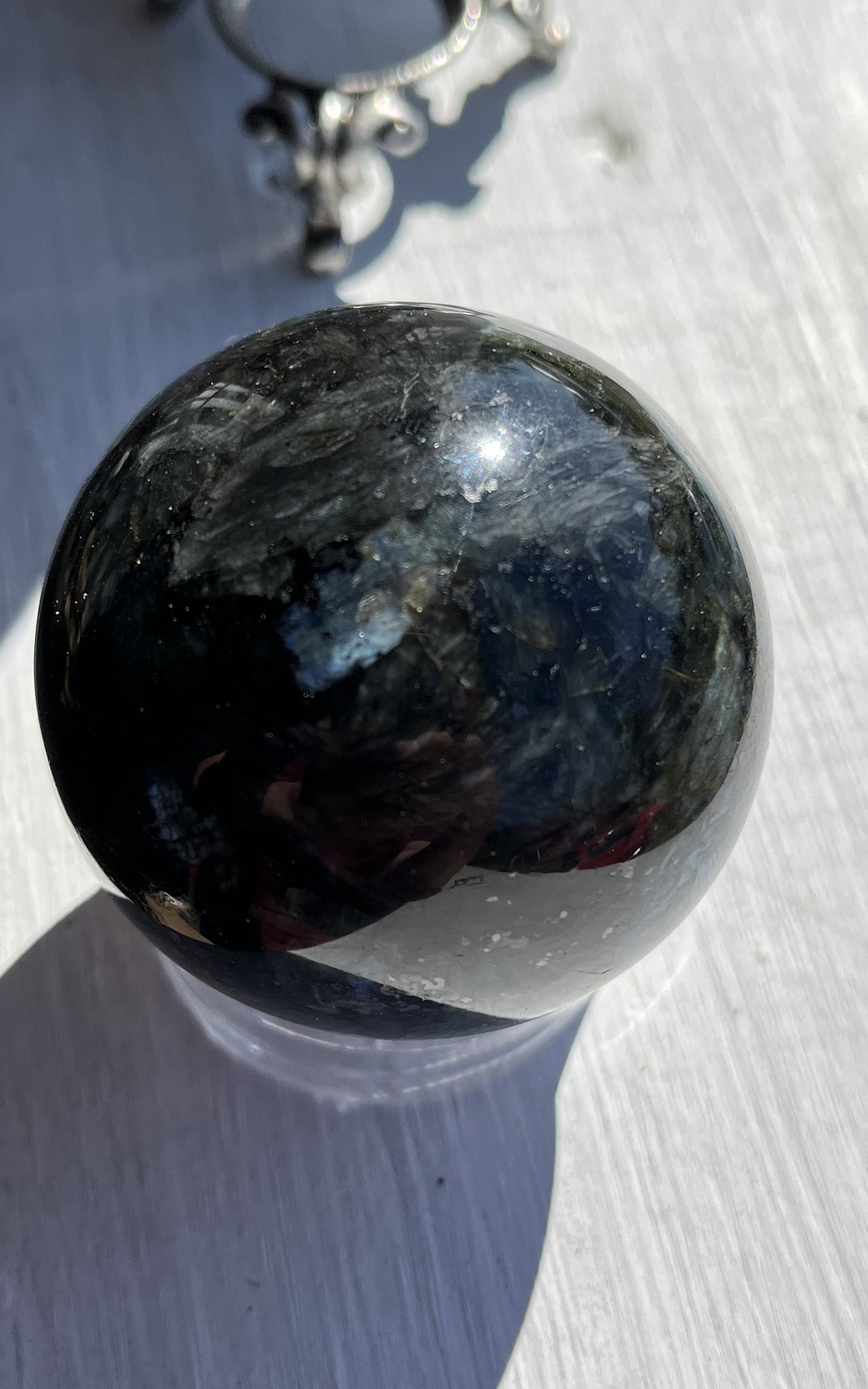 Larvikite Sphere