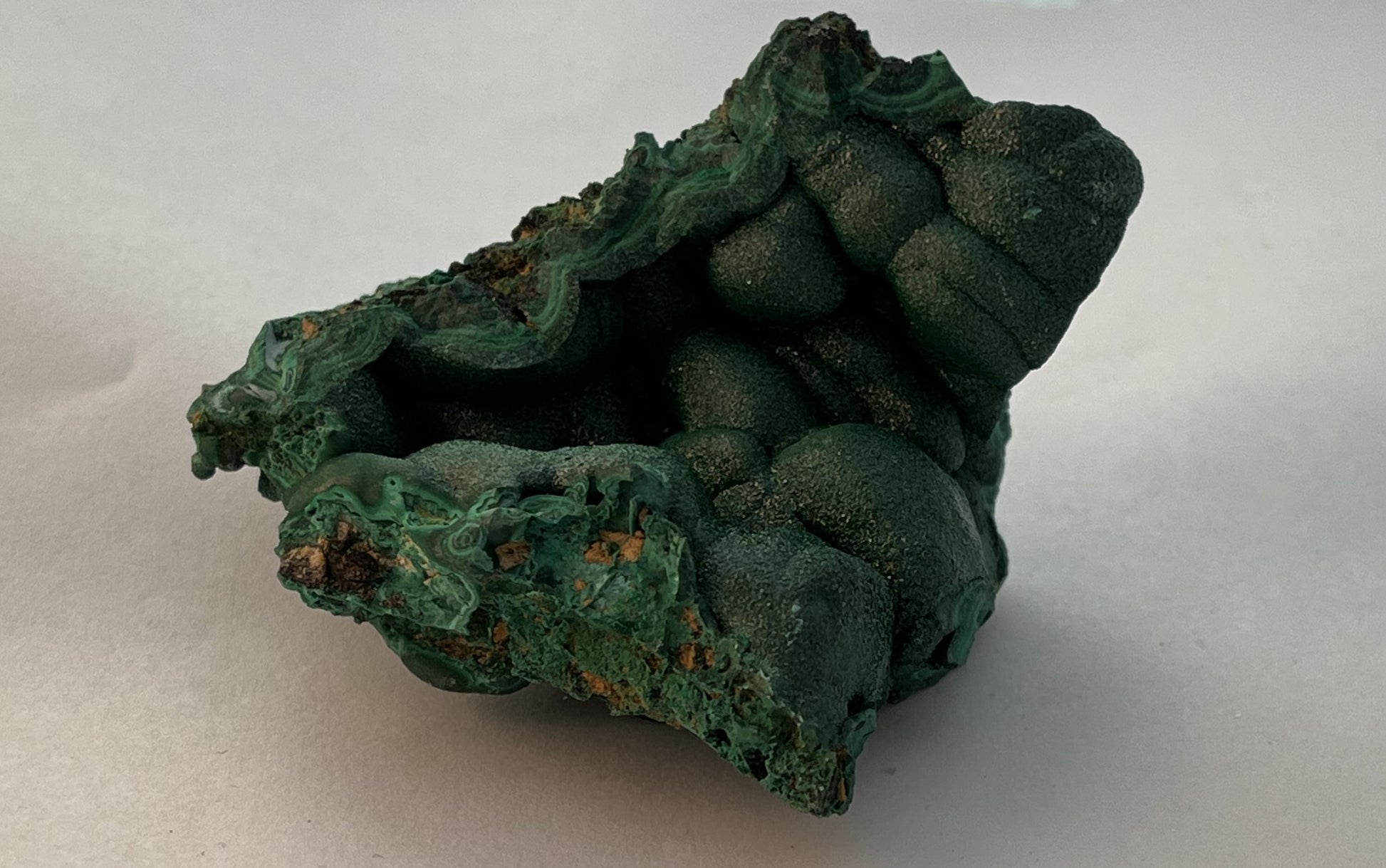 Botryoidal Malachite 18 - Congo | Of Coins & Crystals