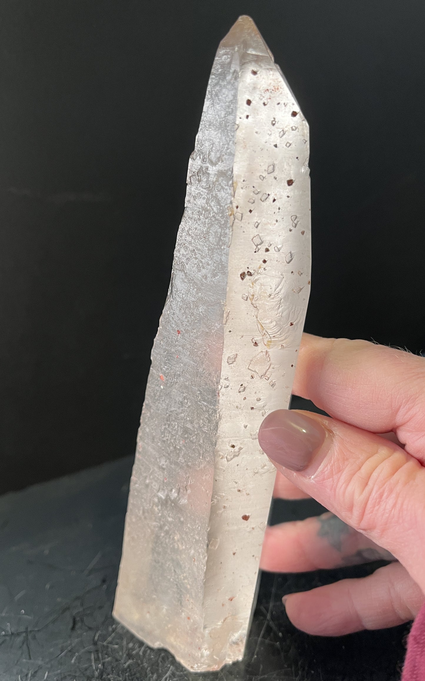 Pink Lemurian Quartz 001 - Brazil