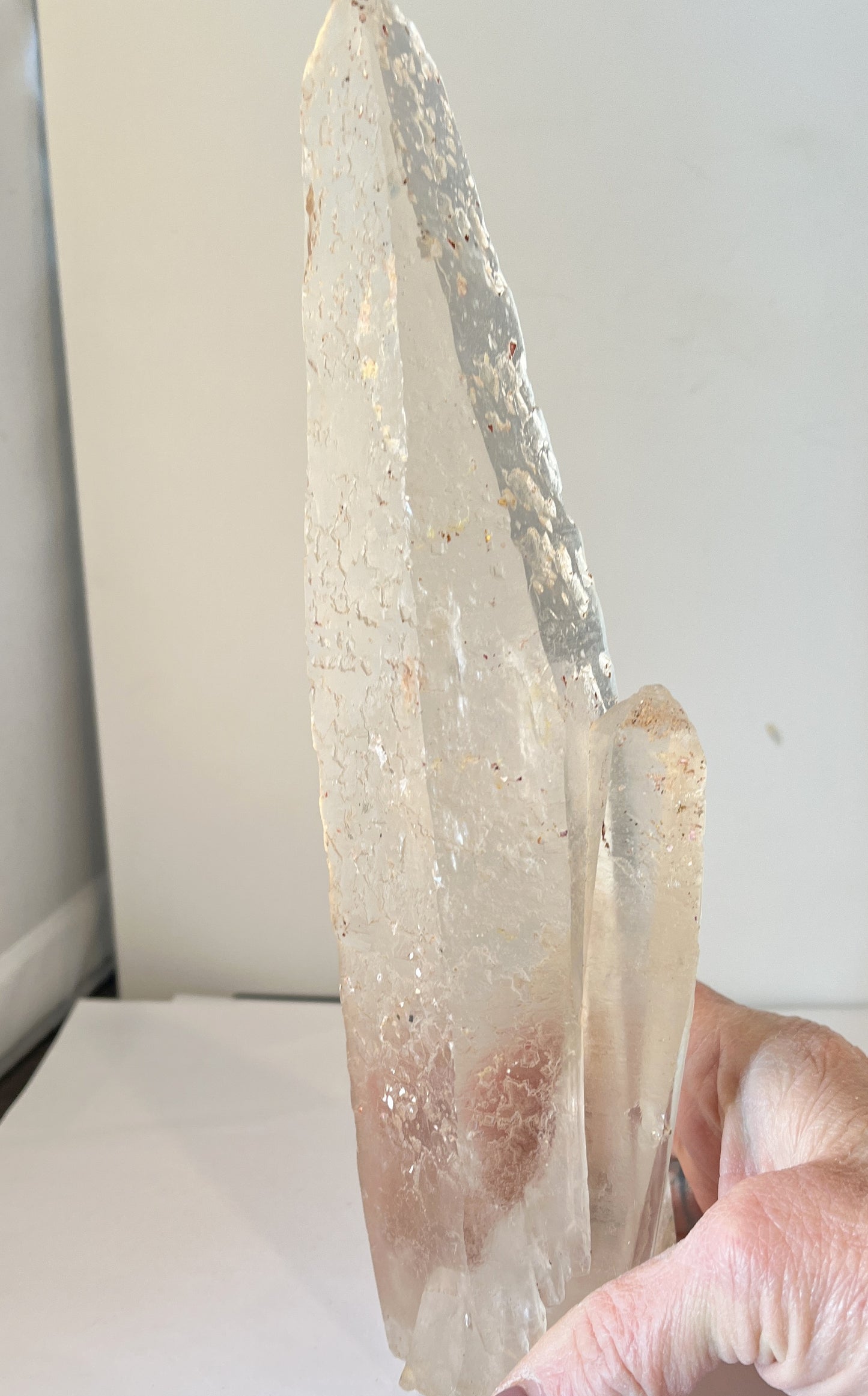 Pink Lemurian Quartz 004 - Brazil