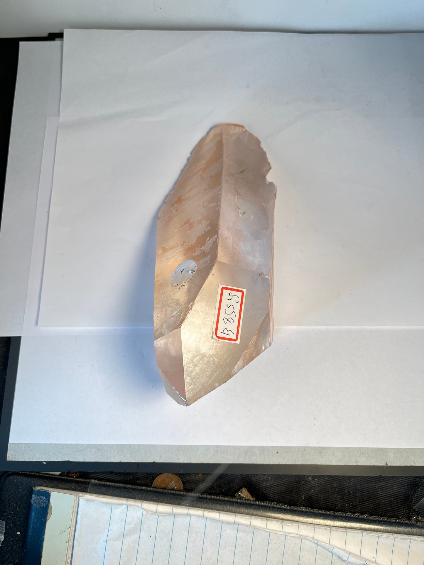 Pink Lemurian Quartz 005 - Brazil