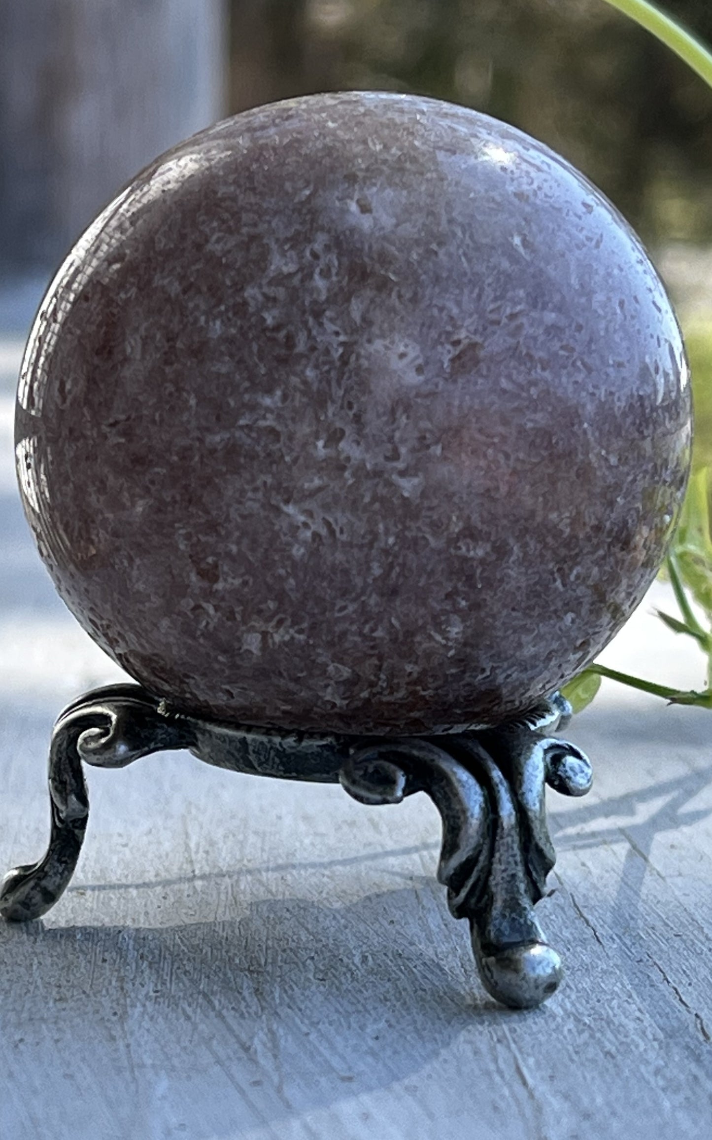 Pink Amethyst Sphere