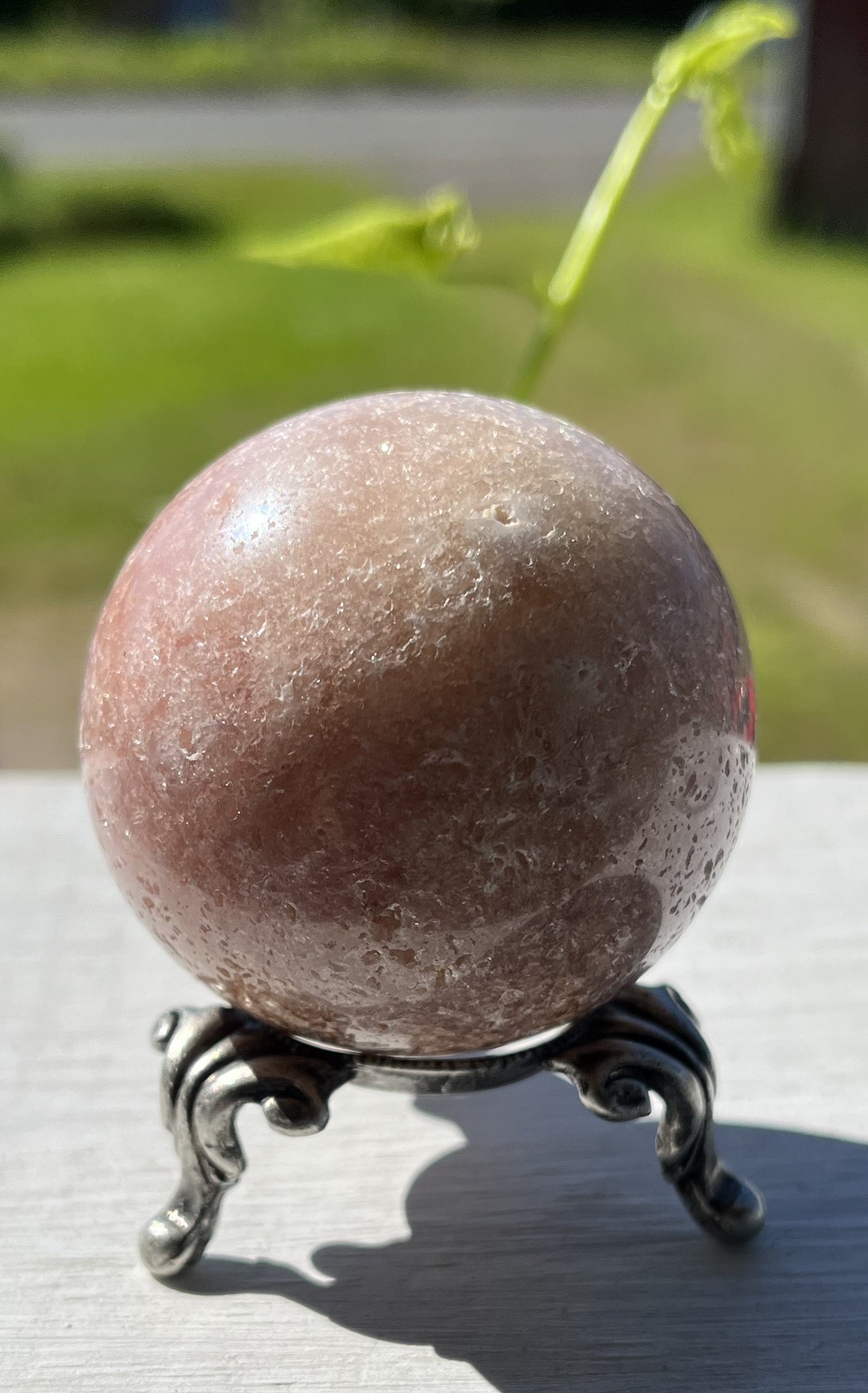 Pink Amethyst Sphere