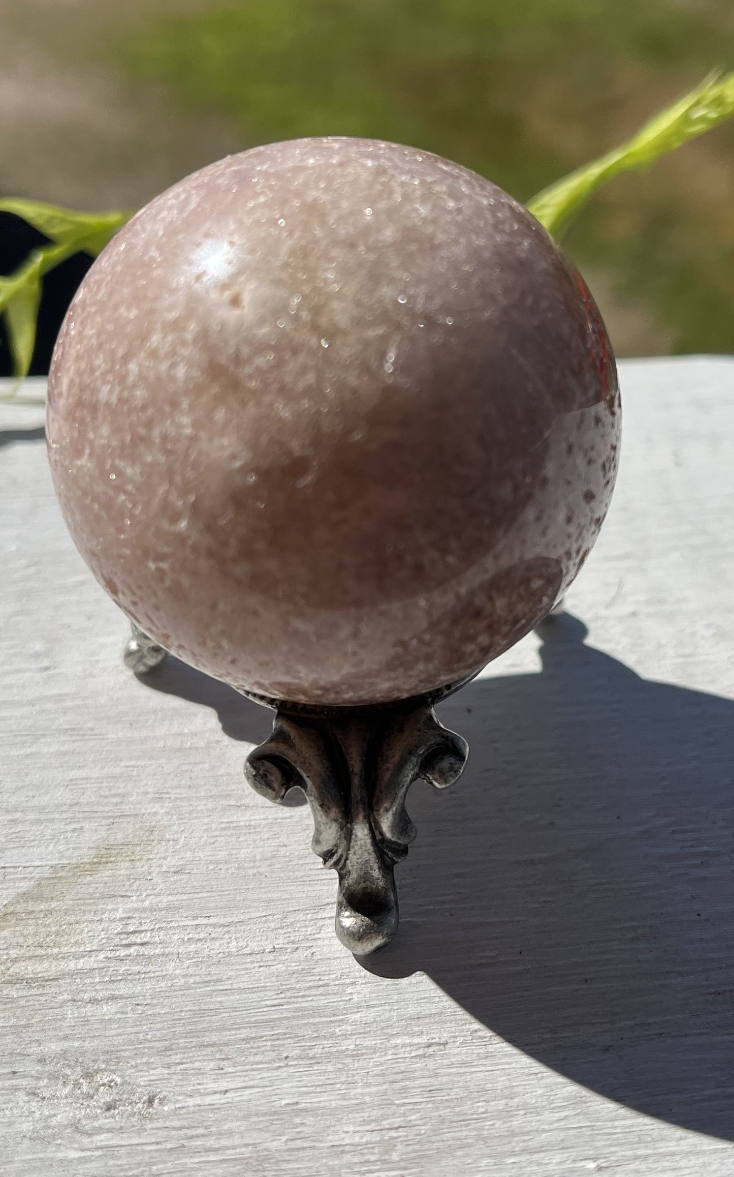 Pink Amethyst Sphere