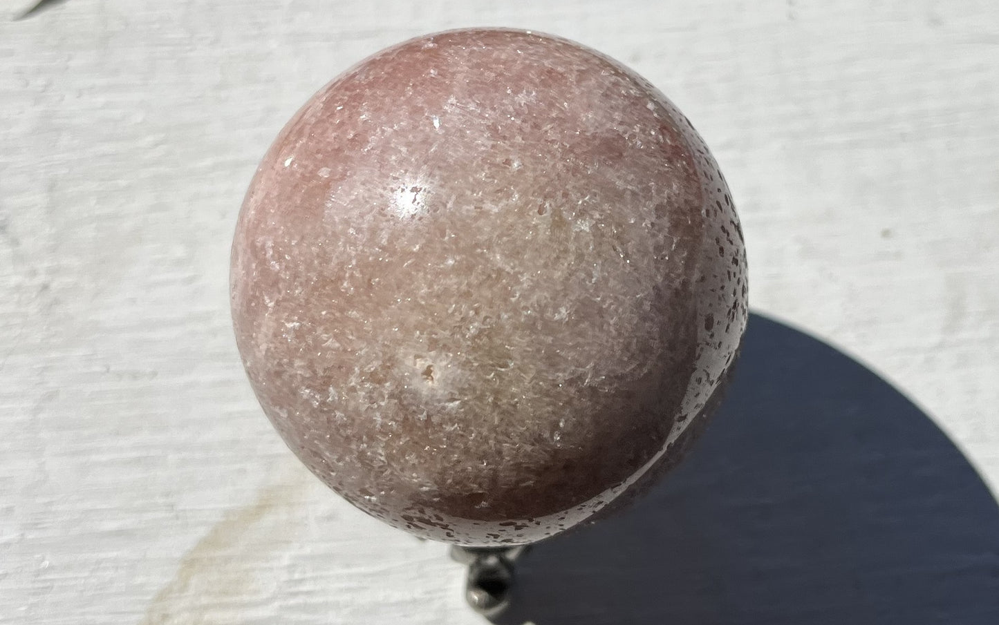 Pink Amethyst Sphere
