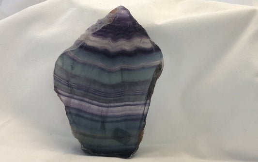 Rainbow Fluorite Slab 3 | Of Coins & Crystals