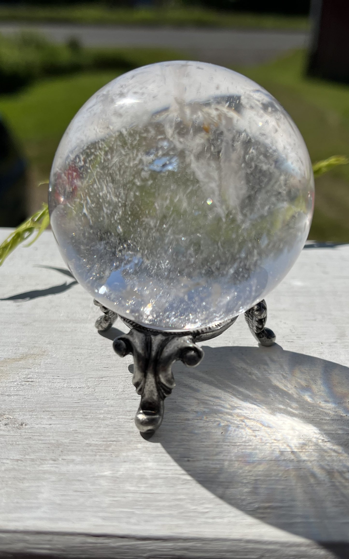 Clear Quartz Sphere 1