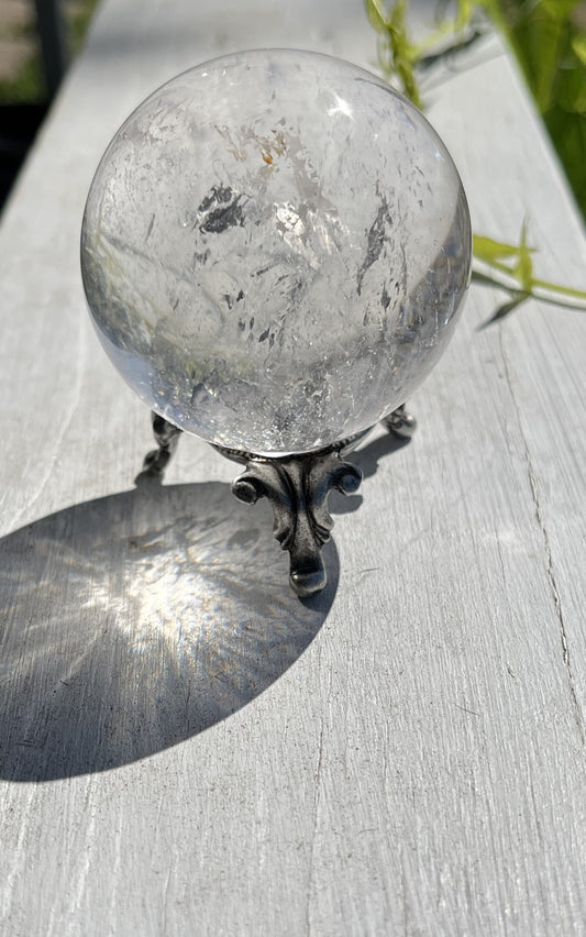 Clear Quartz Sphere 1