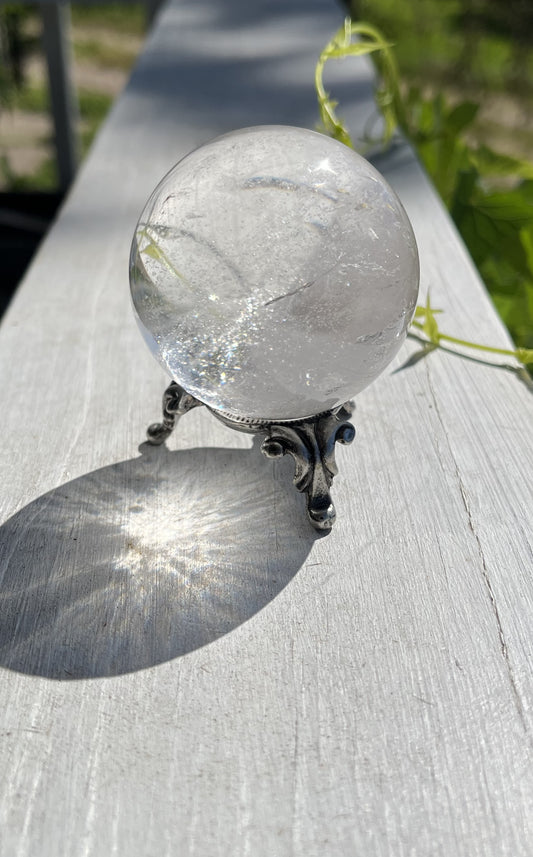 Clear Quartz Sphere 2