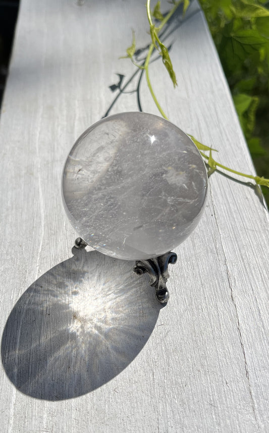 Clear Quartz Sphere 2