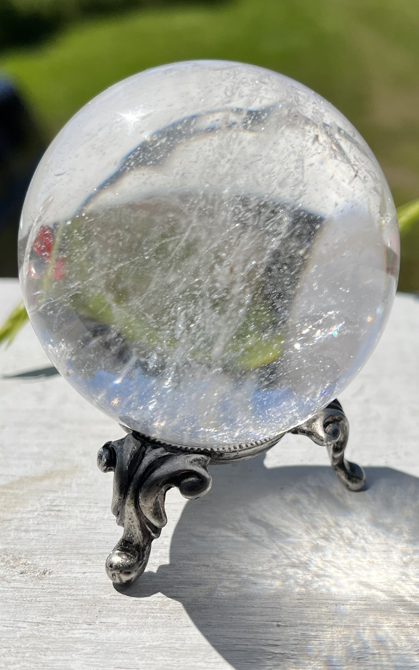 Clear Quartz Sphere 2