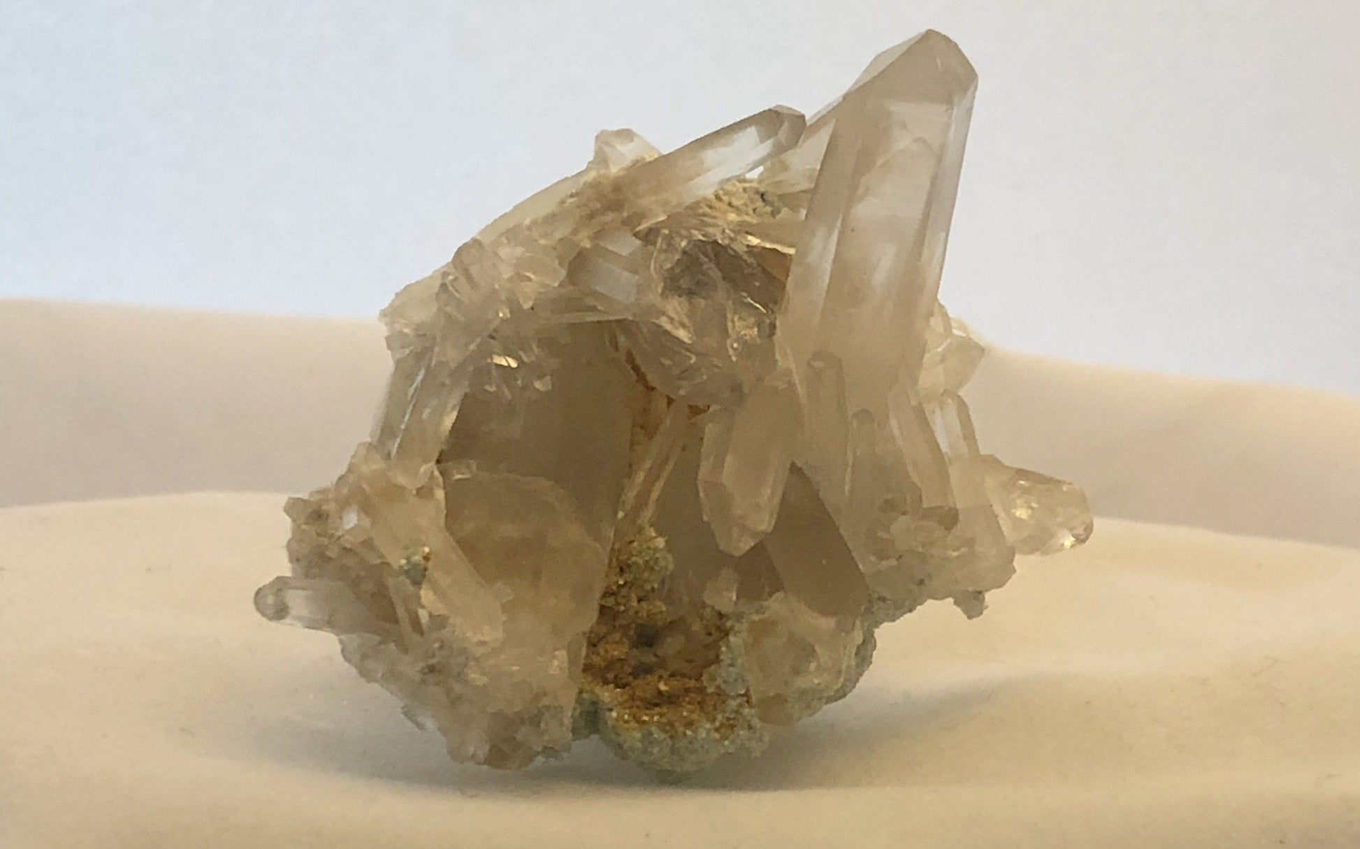 Cookeite in Quartz -  Peru | Of Coins & Crystals