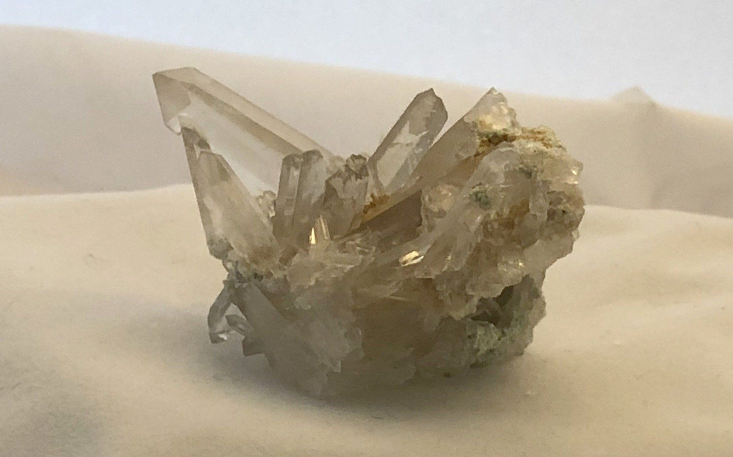 Cookeite in Quartz -  Peru | Of Coins & Crystals
