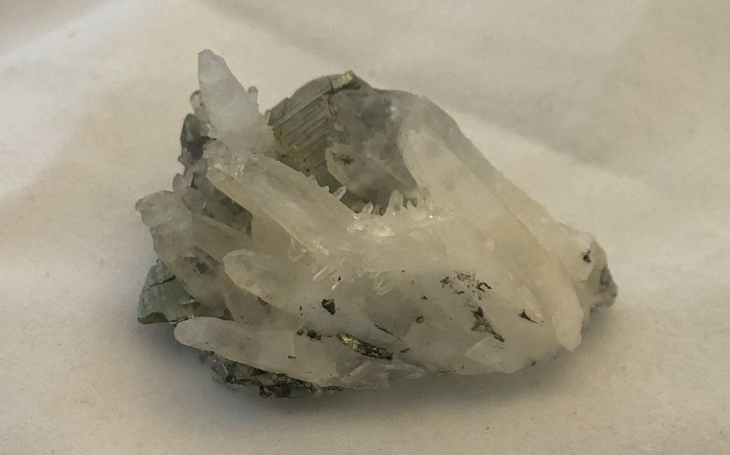 Quartz with Pyrite -  Peru | Of Coins & Crystals